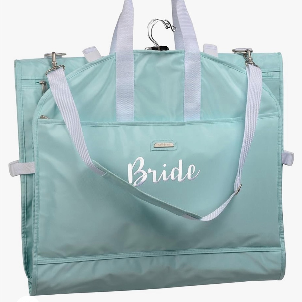 Bride Mint Travel Bag with Shoulder Strap